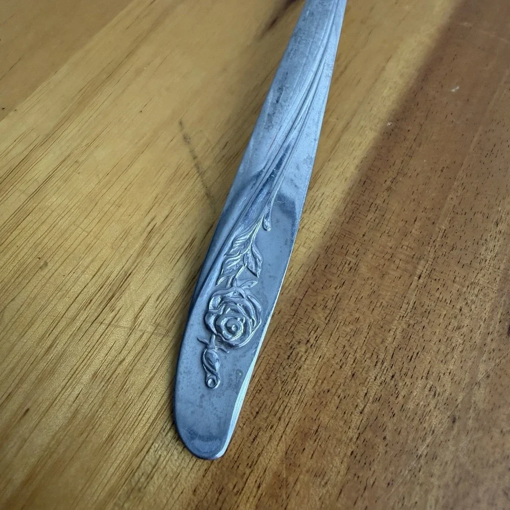 Oneida Roseanne‎ Stainless Steel Floral Spoon Kitchen Dining Replacement